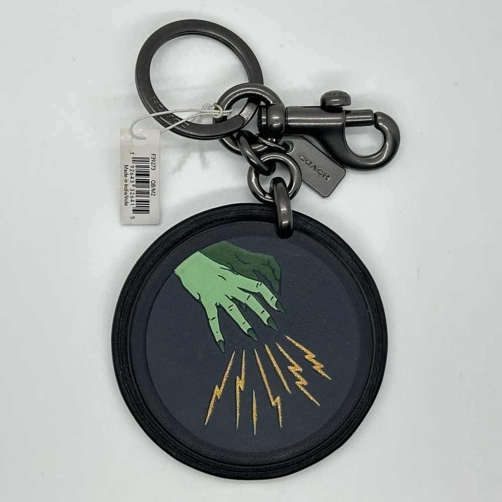 Coach x The Wizard of Oz Wicked Witch Leather Bag Charm / Keychain